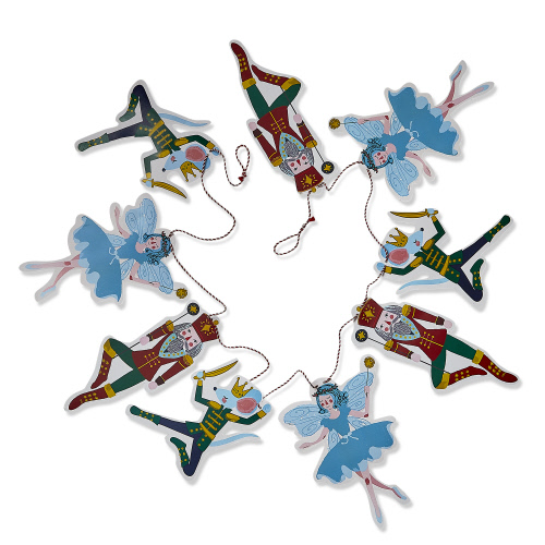 Picture of PAPER NUTCRACKER GARLAND
