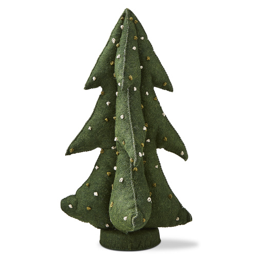 Picture of FRENCH KNOT WOOL TREE DECOR LG