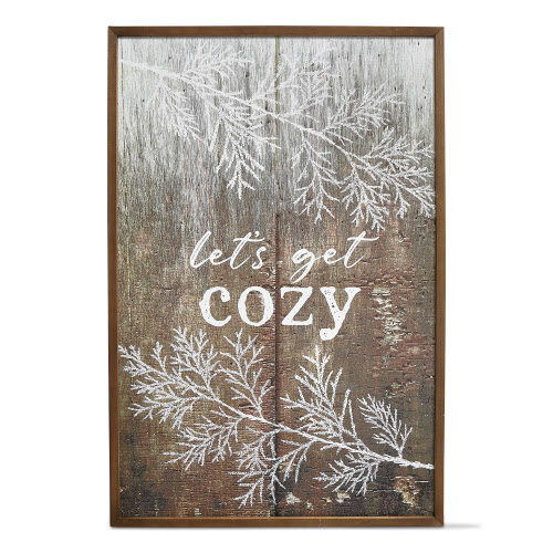 Picture of WARM WISHES COZY SPRIG WALL ART