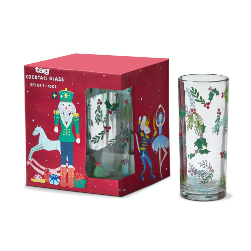 Picture of NUTCRACKER DRINK GLASS S/4
