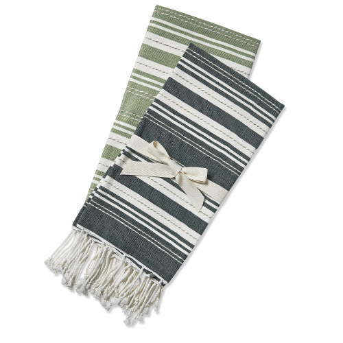 Picture of SOLA GUEST TOWEL S/2 GREEN