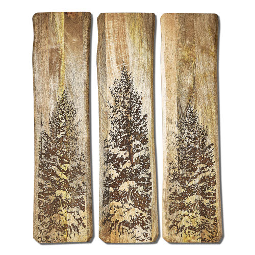 Picture of FOREST ETCHED WALL ART S/3