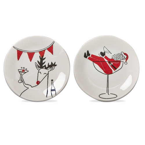 Picture of HAPPY HOUR SANTA APP PLT ASMT/2