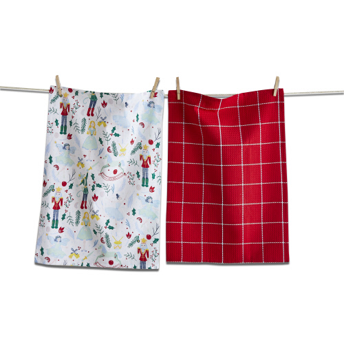 Picture of NUTCRACKER DISHTOWEL S/2