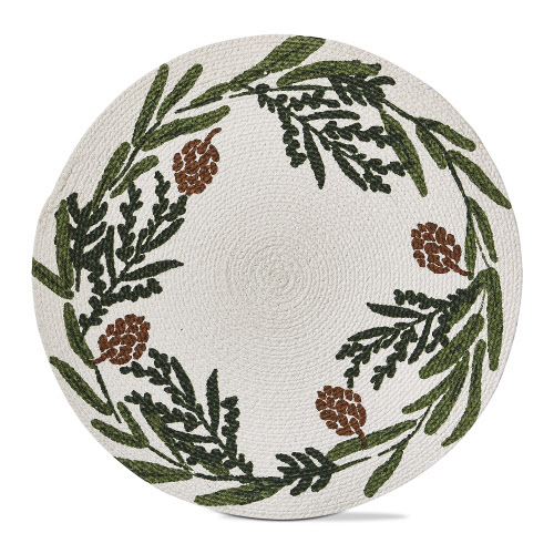 Picture of PINECONE WREATH PLACEMAT