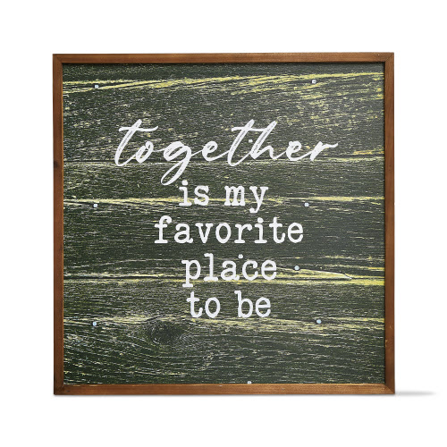 Picture of WARM WISHES FAVORITE PLACE WALL ART