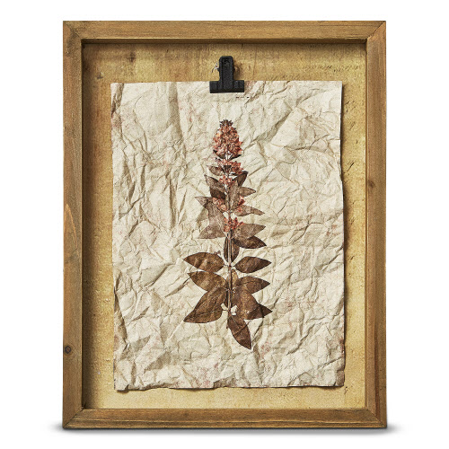 Picture of WILDFLOWER SHADOW BOX WALL ART YELLOW