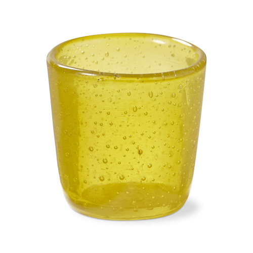 Picture of PAINT BOX BLOWN GLASS TLGHT HLD YELLOW
