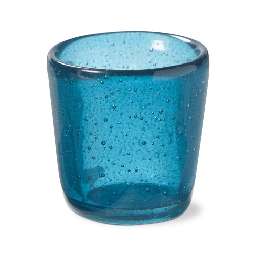 Picture of PAINT BOX BLOWN GLASS TLGHT HLD BLUE