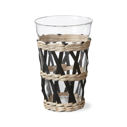 Picture of ISLAND SHORT DRINK GLASS BLACK