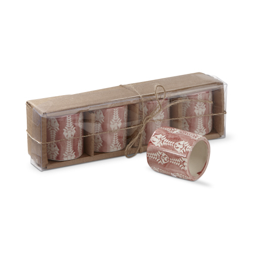 Picture of BLOOM & BLOSSOM NAPKIN RING S/4