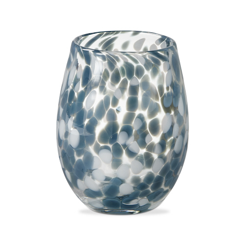 Picture of CONFETTI STEMLESS WINE GLASS TEAL