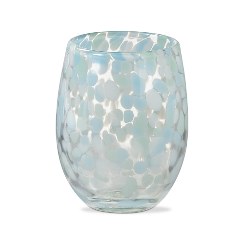 Picture of CONFETTI STEMLESS WINE GLASS OCEAN BLUE