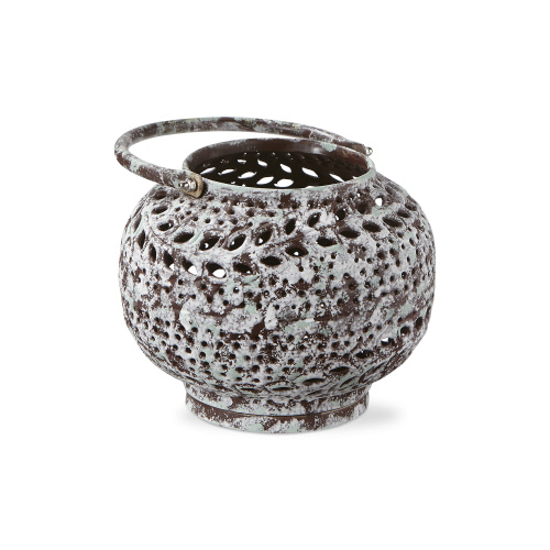 Picture of SULA HAND PIERCED LANTERN ROUND