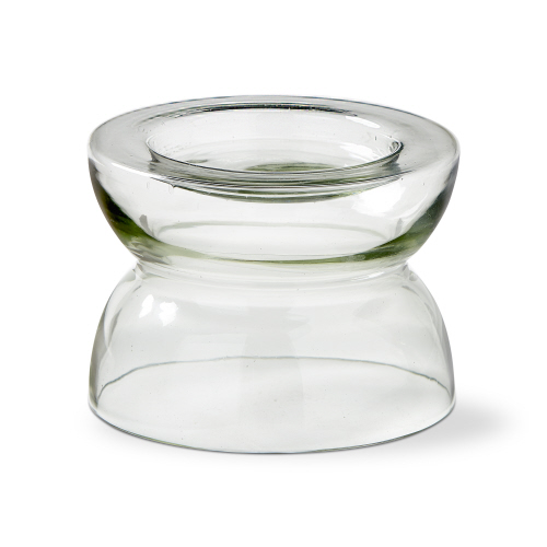 Picture of RECYCLED GLASS PILLAR HOLDER + VASE