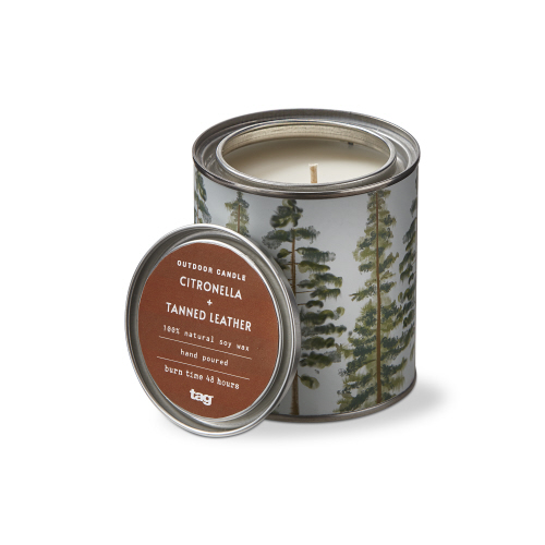 Picture of CITRO + TANNED LEATHER TIN