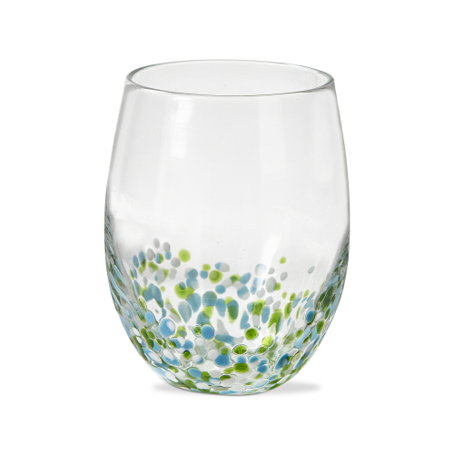 Picture of PEBBLE STEMLESS WINE GRN MULTI