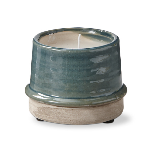 Picture of RADIUS CITRO CANDLE POT AQUA