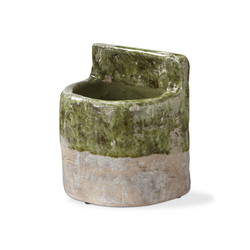 Picture of GREEN GLAZE BOOKEND DECOR