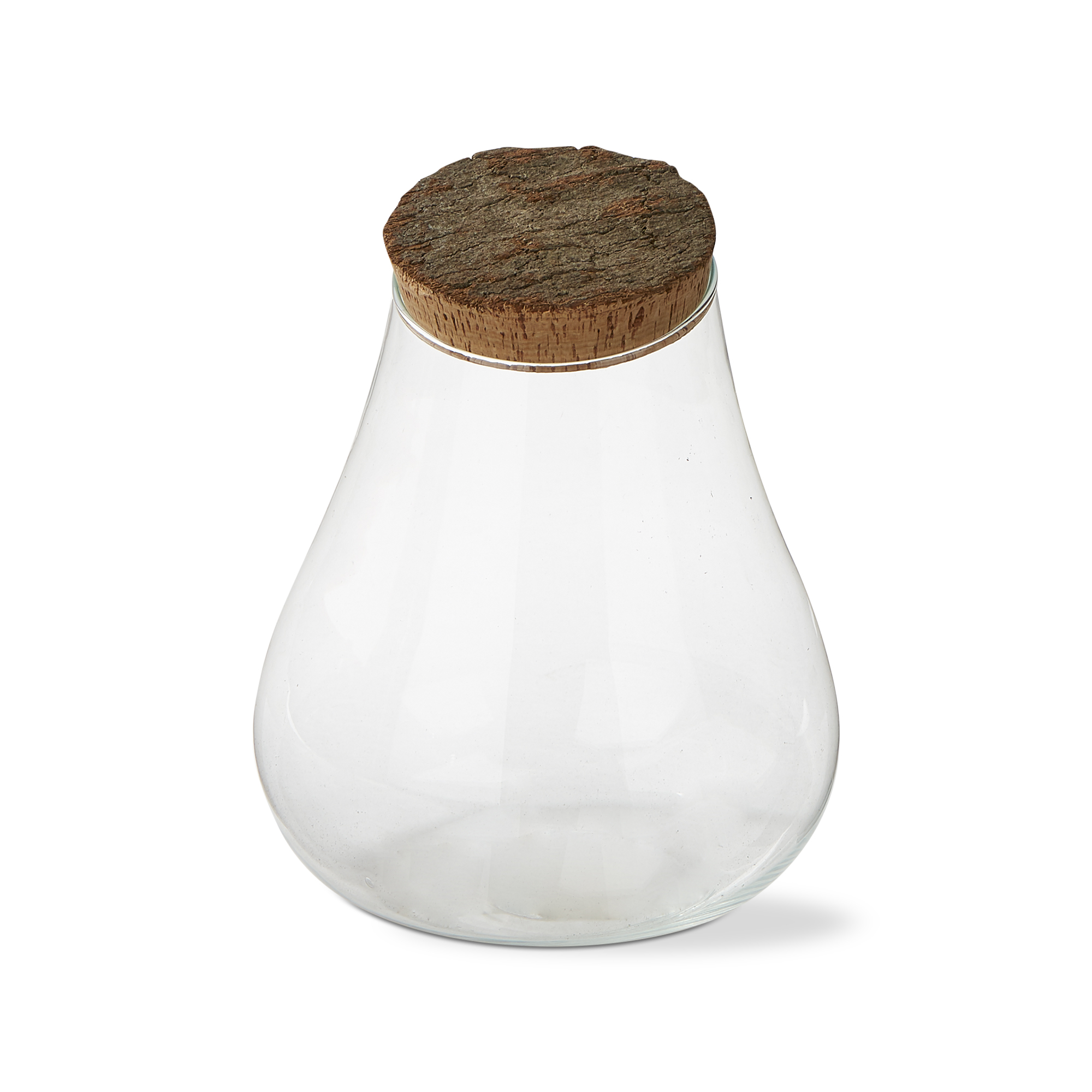Picture of RECYCLED GLASS SLANT TOP TERRARIUM