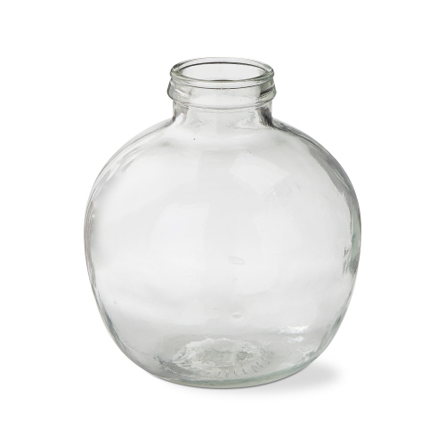 Picture of RECYCLED GLASS JAR VASE LARGE