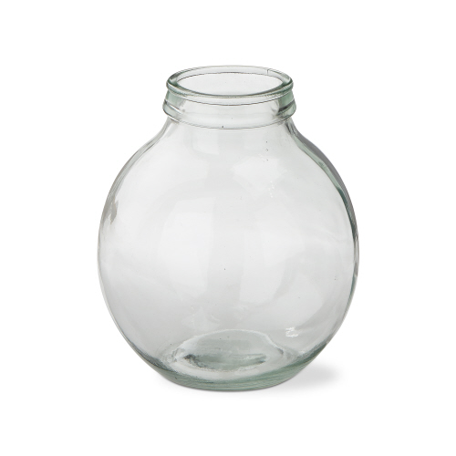 Picture of RECYCLED GLASS JAR VASE SMALL