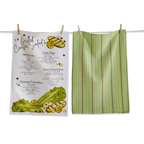Picture of CAESAR SALAD DISHTOWEL SET IN CRATE
