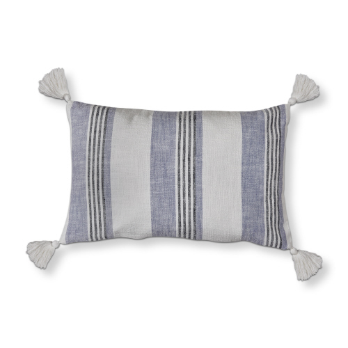 Picture of WATER WOVEN STRIPE LUMBAR PILLOW