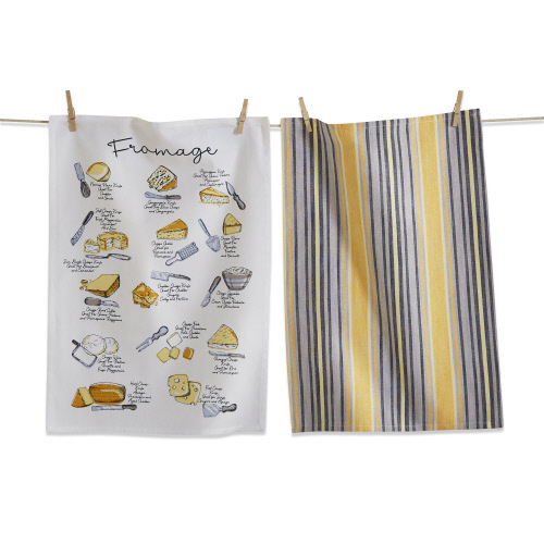 Picture of FROMAGE DISHTOWEL S/2