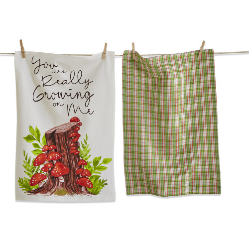 Picture of GROWING ON ME DISHTOWEL S/2