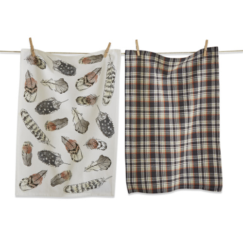 Picture of FLOATING ON THE WIND DISHTOWEL S/2