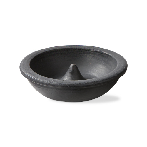 Picture of TERRACOTTA INCENSE HOLDER BLACK