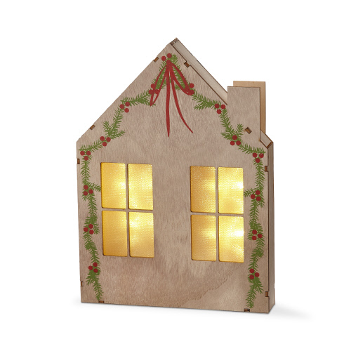 Picture of FARMHOUSE LED DECOR W/2 WINDOWS