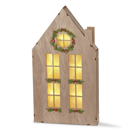 Picture of FARMHOUSE LED DECOR W/5 WINDOWS