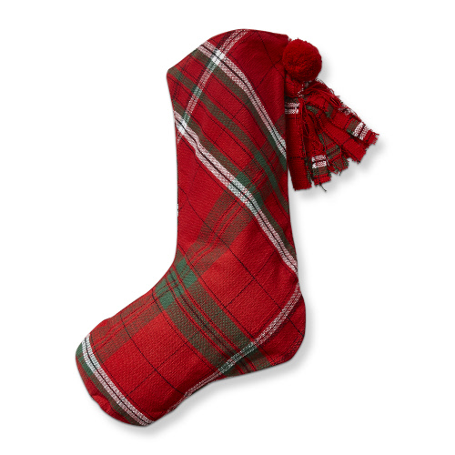Picture of SLEIGH RIDE PLAID STOCKING