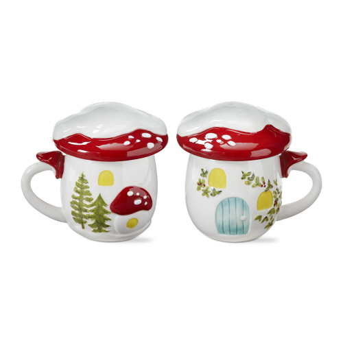 Picture of MUSHROOM LIDDED MUG