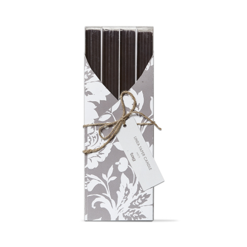 Picture of LINEA TAPER CANDLE S/4 BLACK