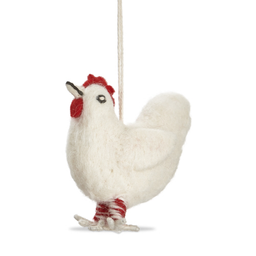 Picture of FARMHOUSE CHICKEN ORNAMENT