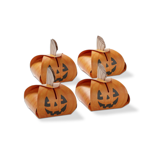 Picture of PUMPKIN PAPER TREAT BOX S/4