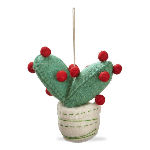 Picture of POTTED CACTUS ORNAMENT