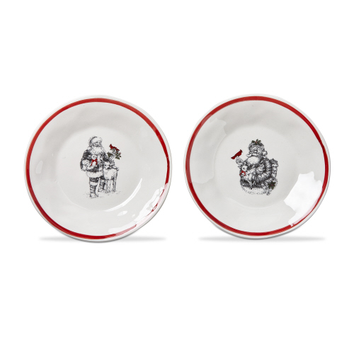 Picture of FARMHOUSE SANTA APP PLATE ASMT/2