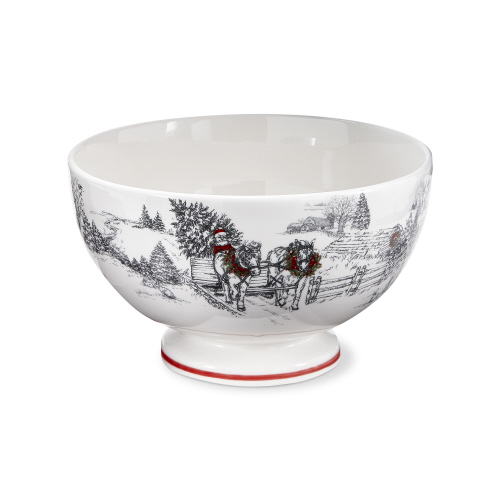 Picture of FARMHOUSE PEDESTAL BOWL
