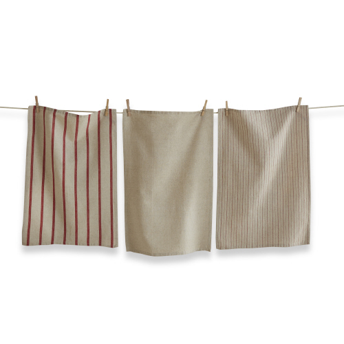 Picture of FARMHOUSE STRIPE DISHTOWEL S/3
