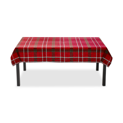 Picture of SLEIGH RIDE HOLIDAY PLAID TABLECLOTH