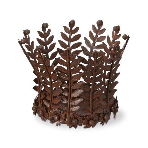 Picture of RUSTIC FERN PILLAR HOLDER