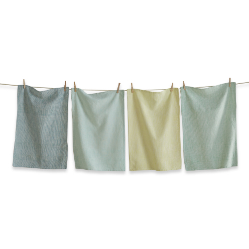 Picture of LINEA DISHTOWEL S/4 BLUE MULTI