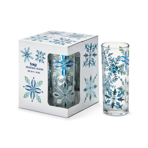 Picture of ALPINE GLOW DRINKS GLASS S/4