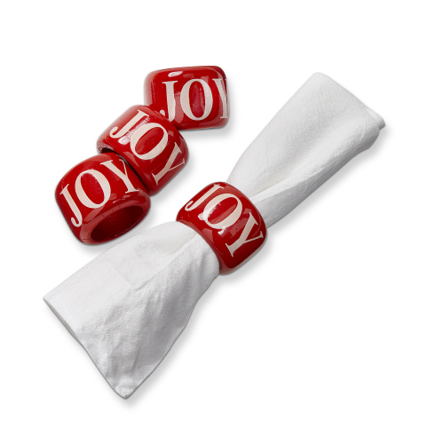 Picture of JOY NAPKIN RING S/4