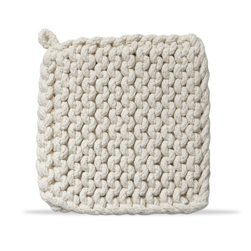 Picture of CROCHET TRIVET POTHOLDER WHITE