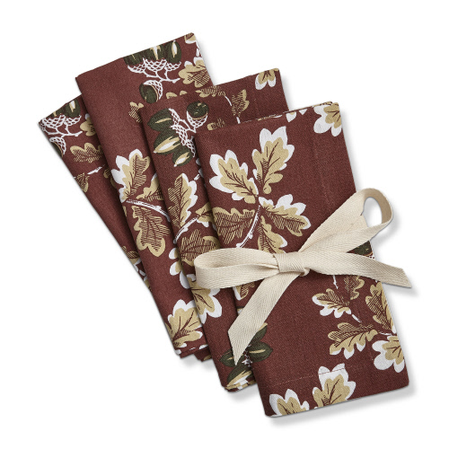 Picture of OAK LEAF & ACORN NAPKIN S/4
